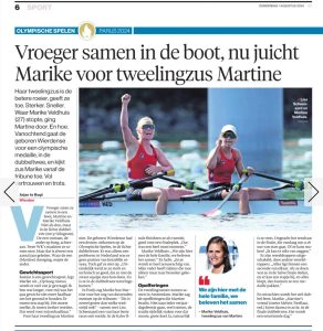 Lees meer over het artikel Finale Martine/Lisa Parijs 2024